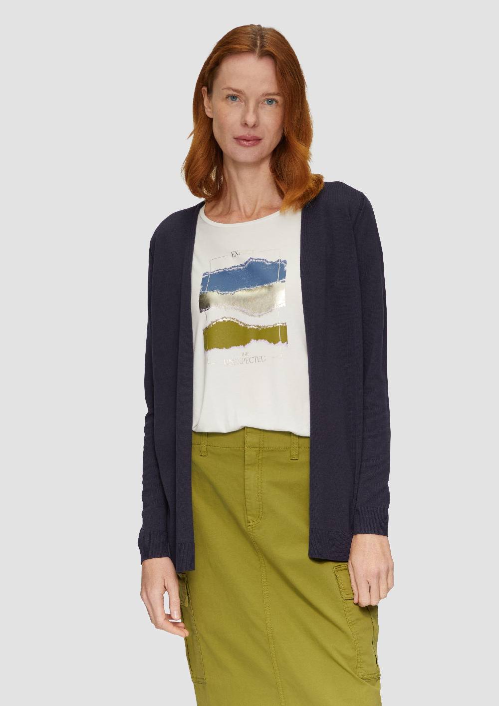 s.Oliver Cardigan aus Viskose-Baumwollmix Wochenangebot