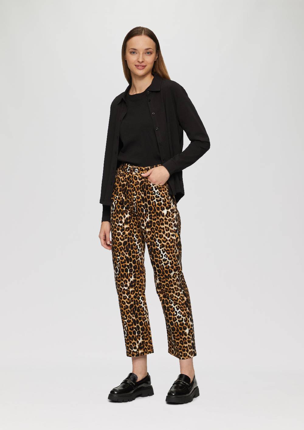 s.Oliver Hemdbluse aus Jersey Bis zu 60% Rabatt