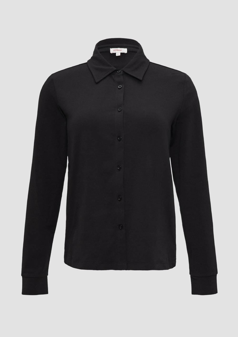s.Oliver Hemdbluse aus Jersey Bis zu 60% Rabatt
