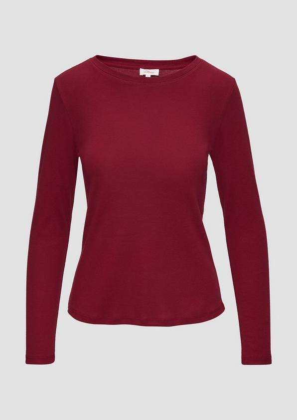 s.Oliver Langarm-Shirt im Slim Fit Super Rabatt