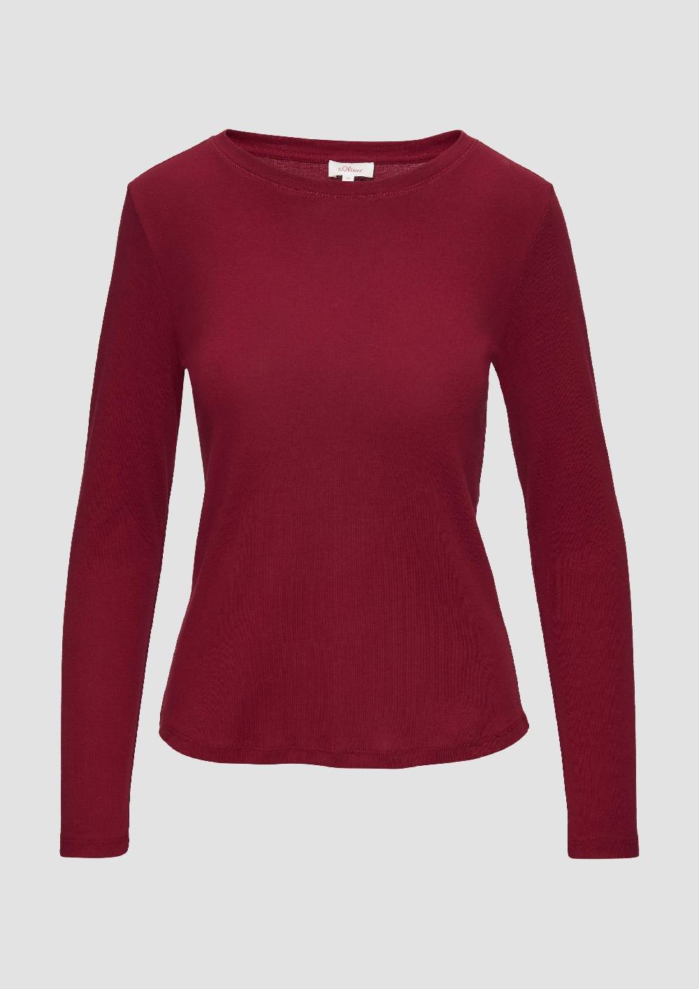 s.Oliver Langarm-Shirt im Slim Fit Super Rabatt