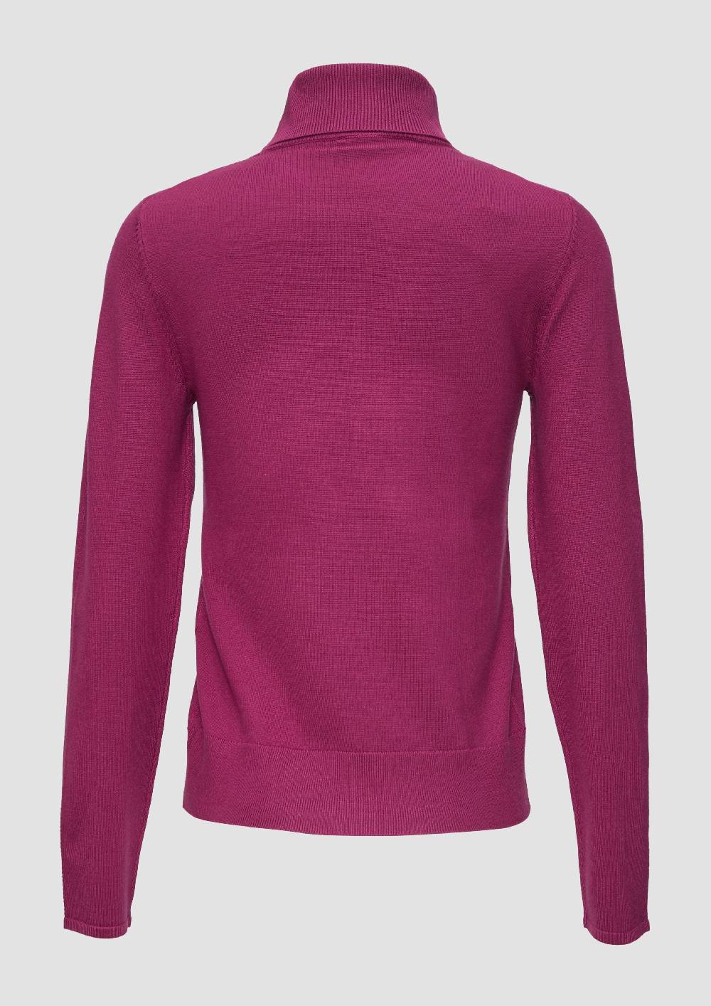 s.Oliver Feiner Rollkragenpullover aus Viskosemix Fabrikladen