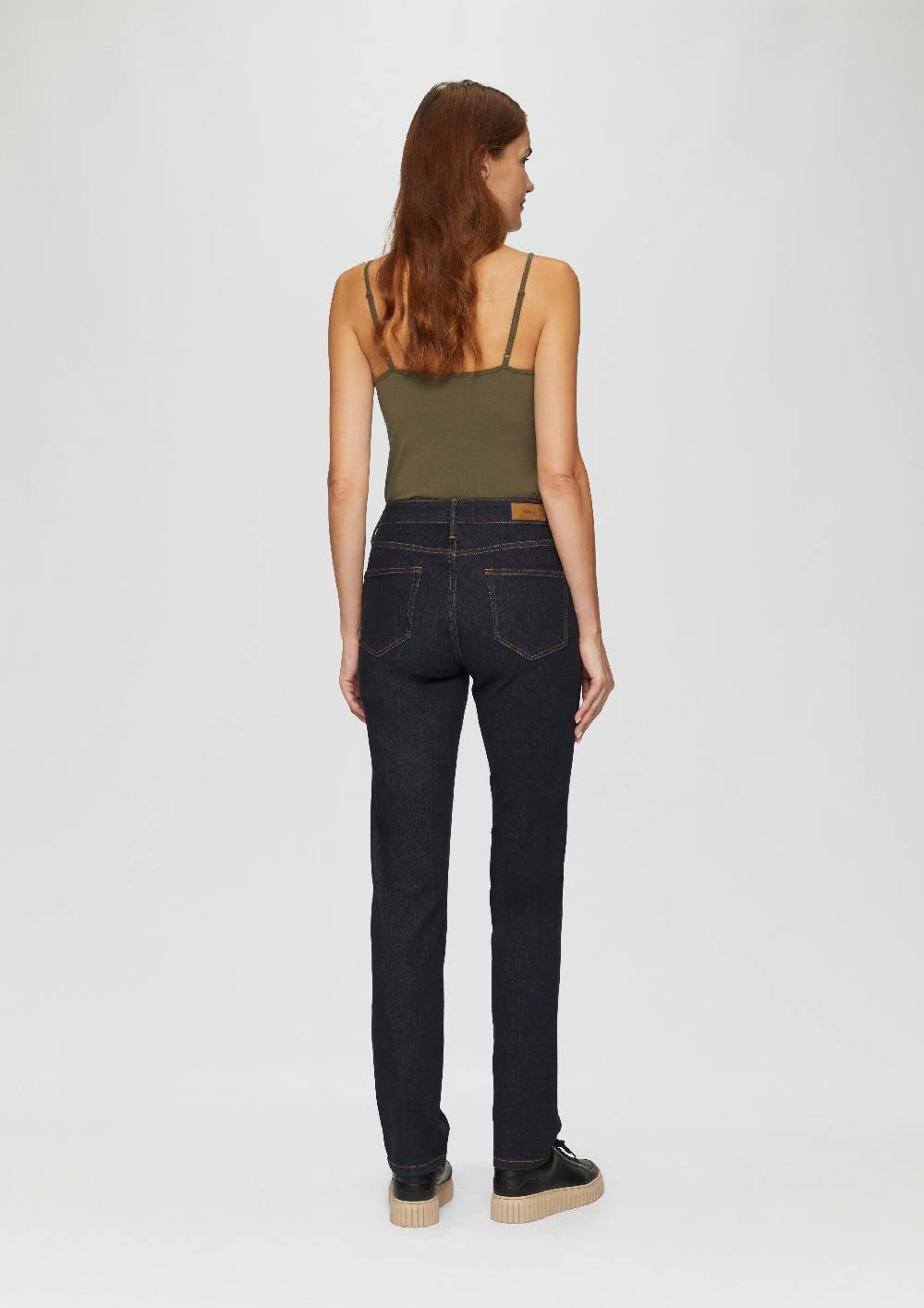 s.Oliver Jeans Betsy / Slim Fit / Mid Rise / Slim Leg / Rinsed Washed Begrenzt auf 3 Tage
