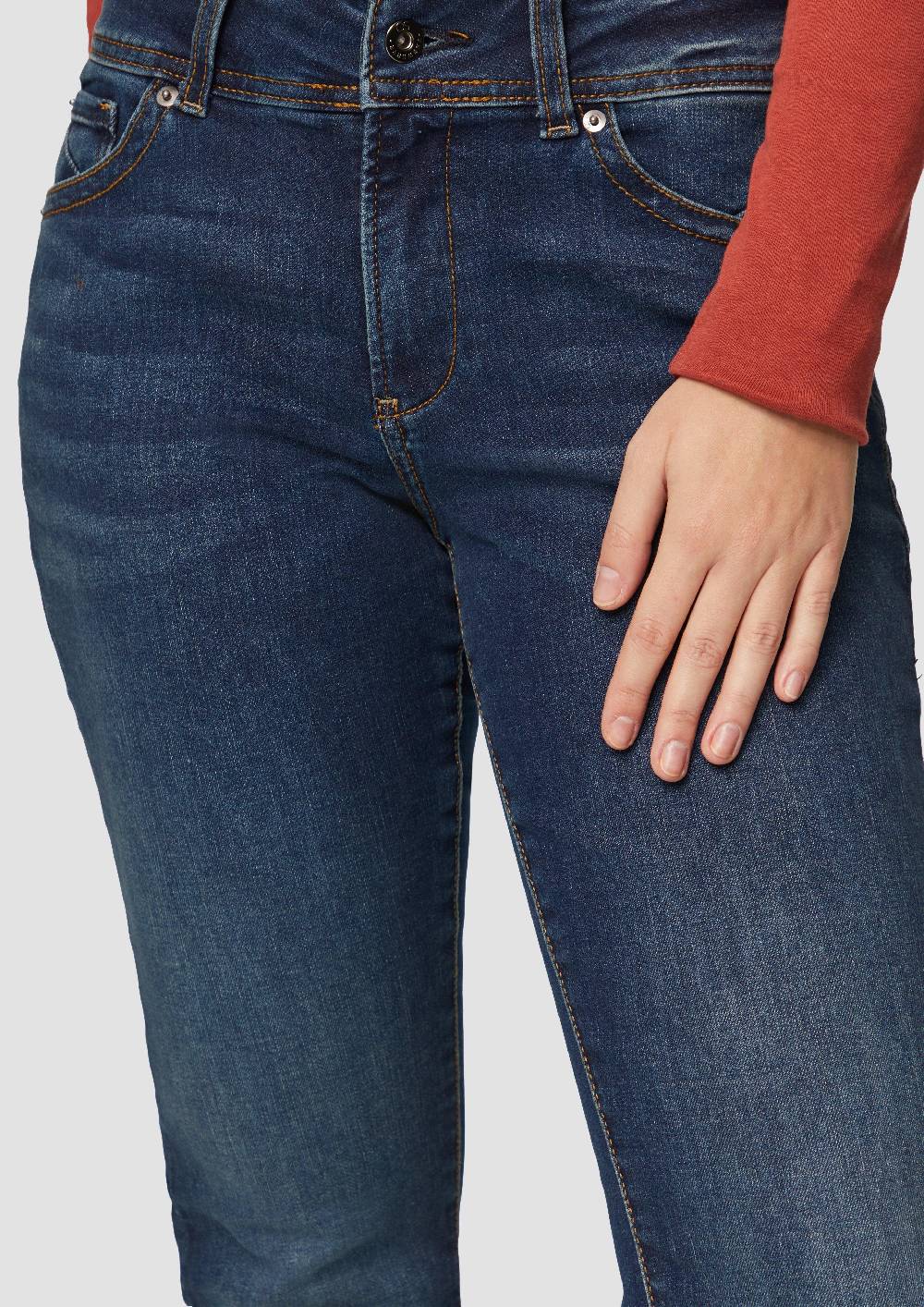 s.Oliver Jeans Catie / Slim Fit / Mid Rise / Bootcut Leg Black Friday Preise