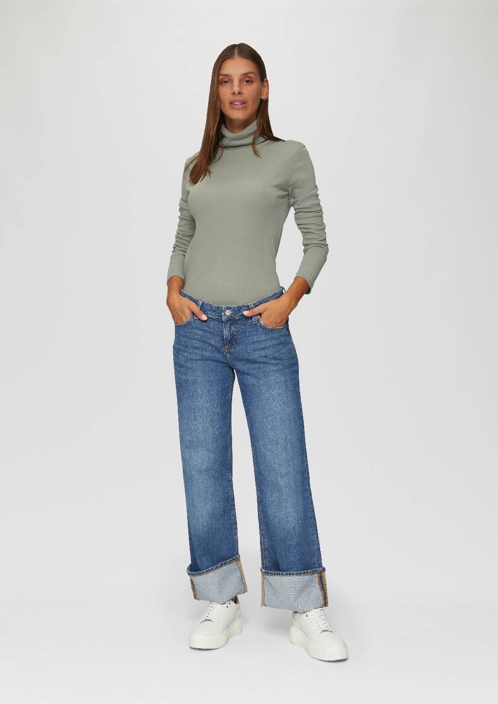 s.Oliver Langarmshirt mit Rollkragen zollfrei