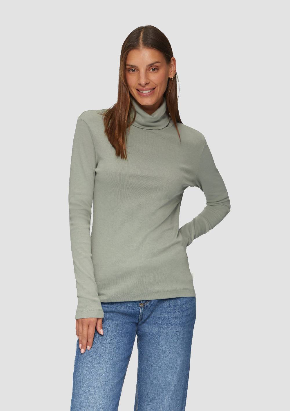 s.Oliver Langarmshirt mit Rollkragen zollfrei