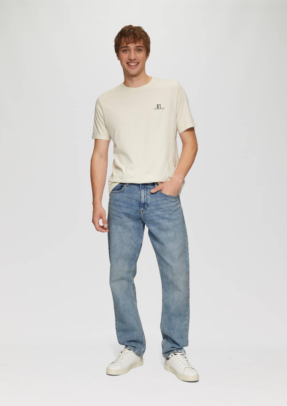 s.Oliver Jeans Pete / Regular Fit / Mid Rise / Straight Leg Versandkostenfrei