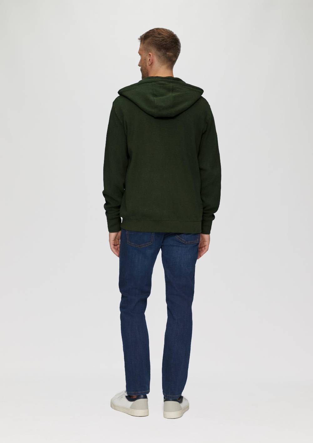 s.Oliver Weiche Sweatshirt-Jacke mit Kapuze Großer Ausverkauf