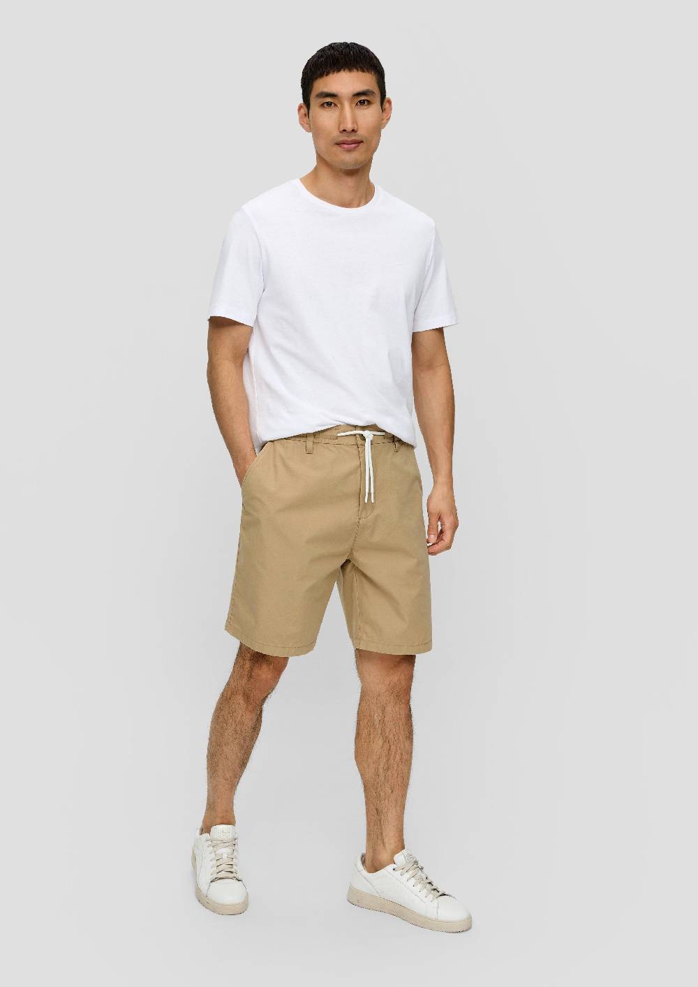s.Oliver Chino-Shorts im Relaxed Fit mit Elastikbund Online Shopping