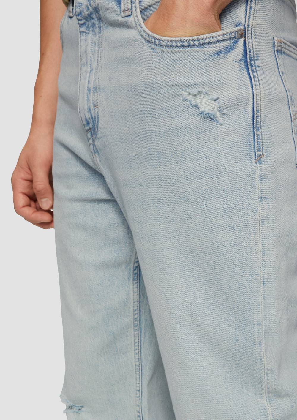 s.Oliver Jeans / Loose Fit / Mid Rise / Straight Leg Preisnachlass