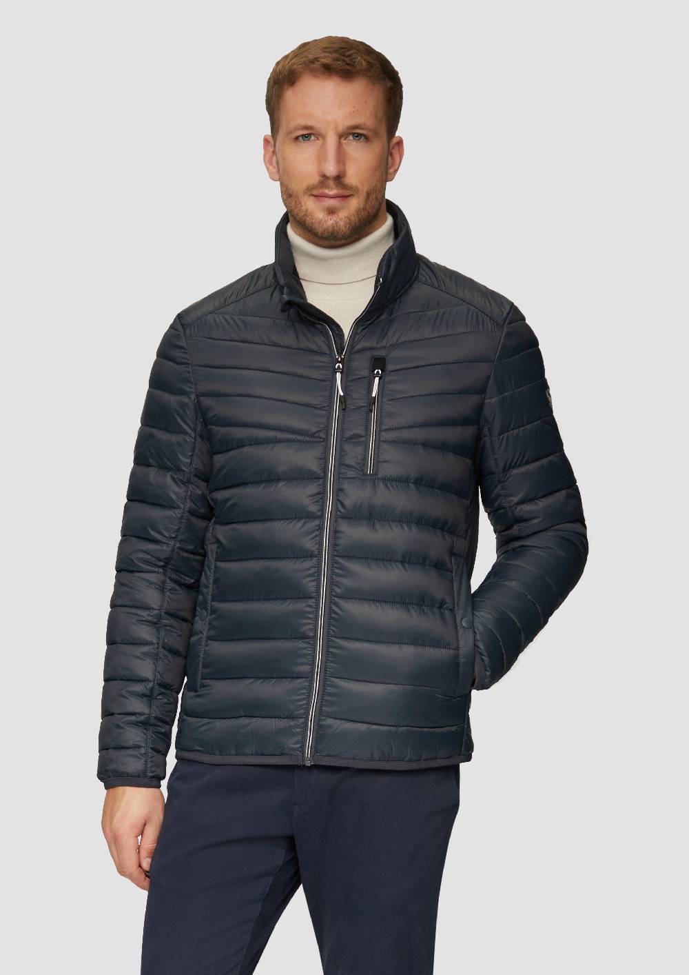 s.Oliver Leicht wattierte Steppjacke aus recyceltem Polyester Jubiläumsangebot