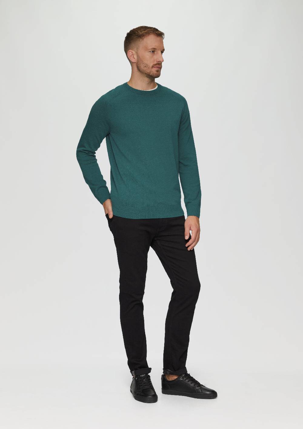 s.Oliver Strickpullover mit Raglanärmeln Online Outlet