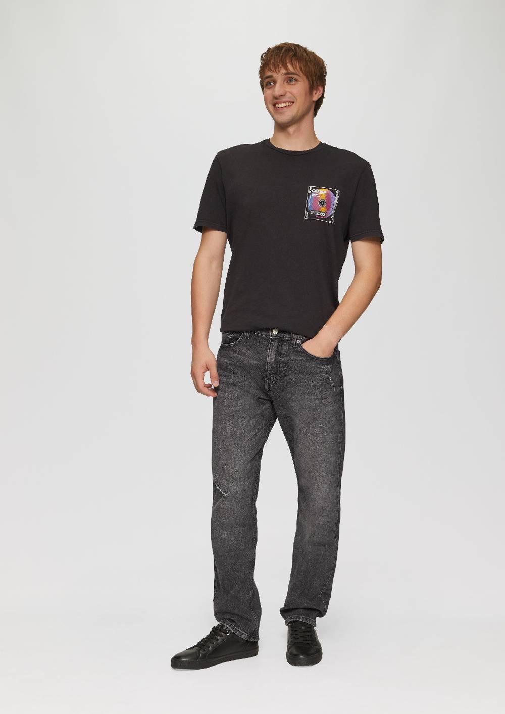 s.Oliver Jeans Pete / Regular Fit / Mid Rise / Straight Leg Blitzangebot