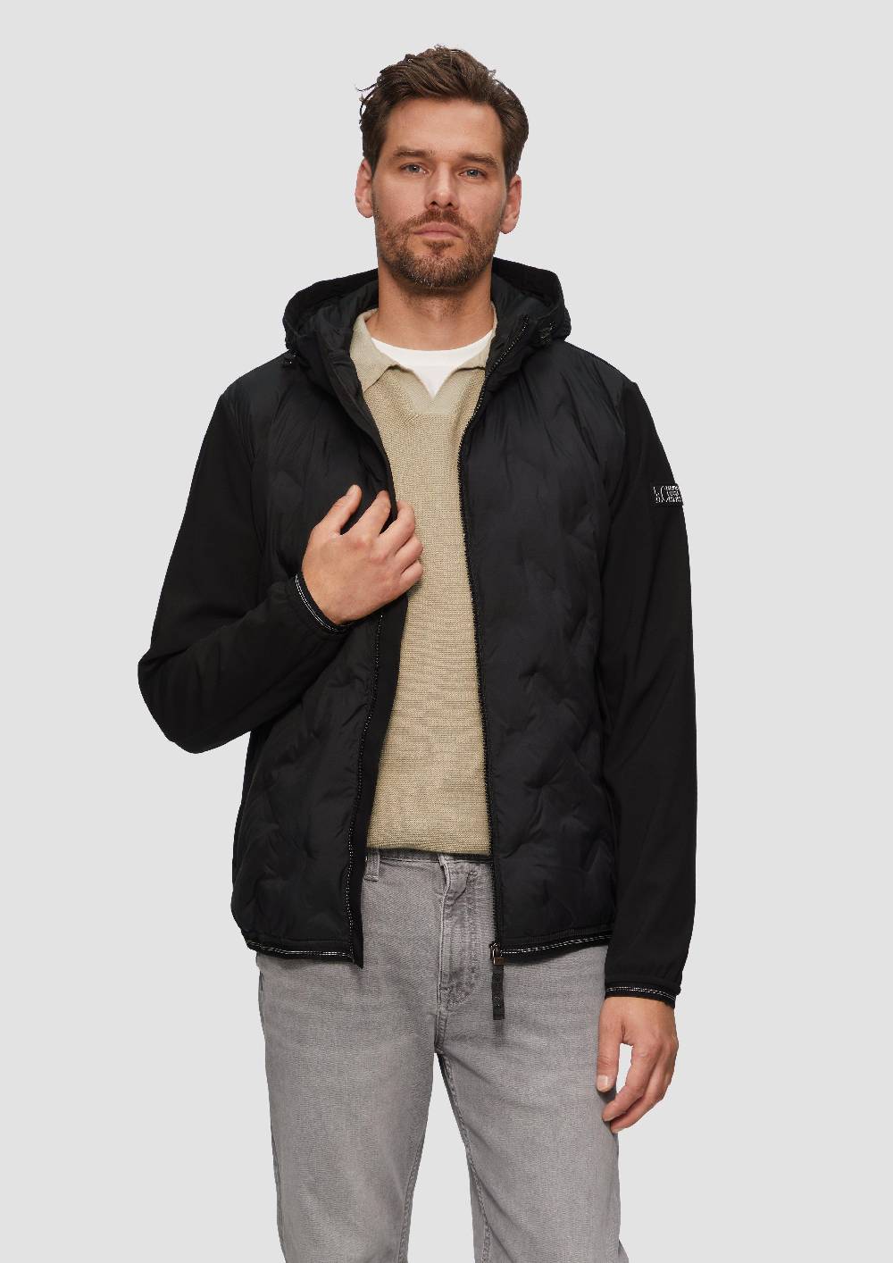 s.Oliver Leichte Steppjacke im Fabricmix Räumungsverkauf
