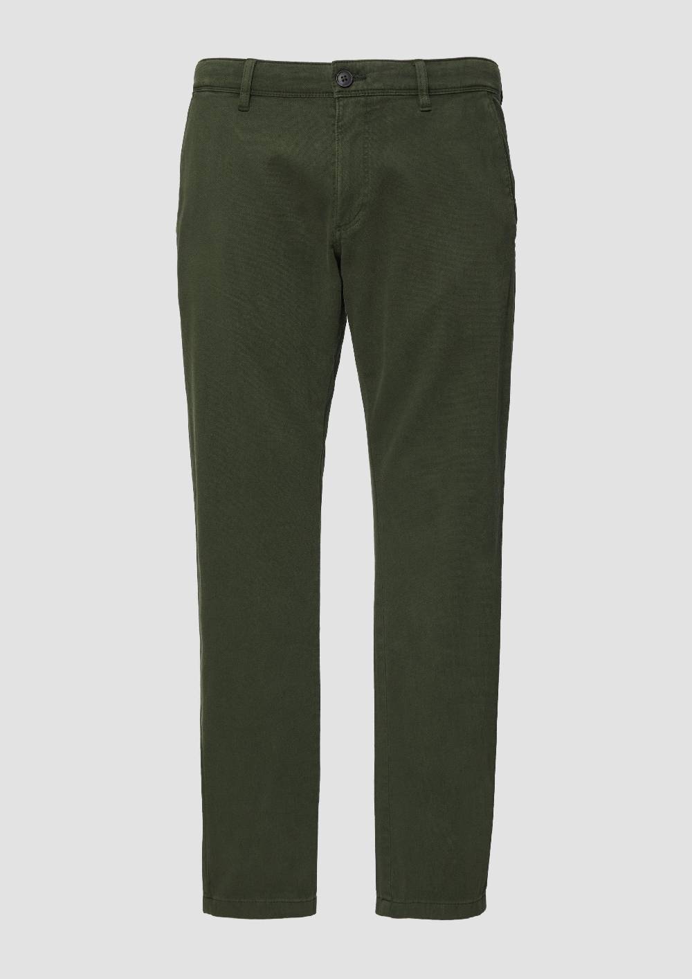 s.Oliver Regular Fit: Strukturierte Chino aus Baumwollstretch Wochenangebot