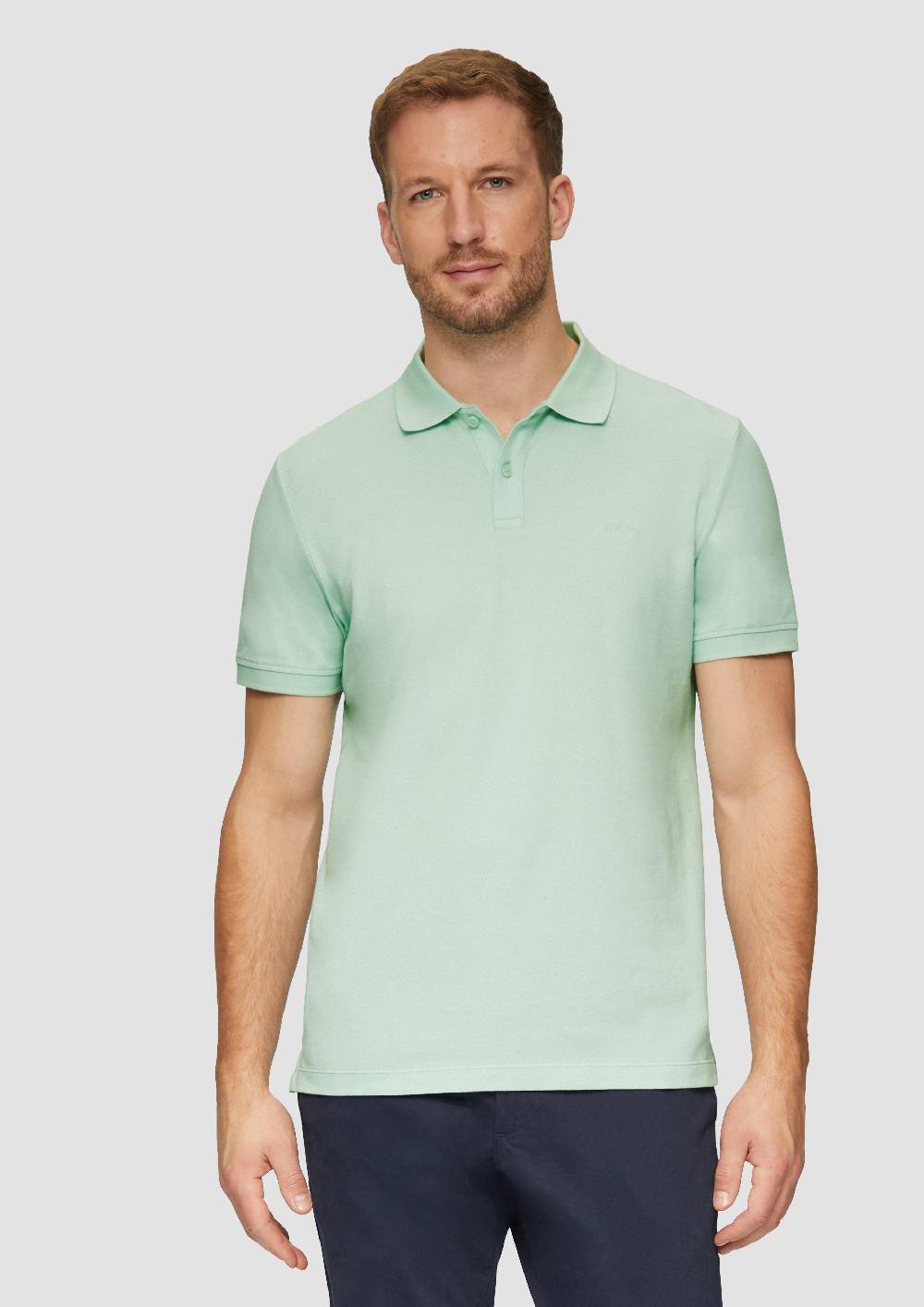 s.Oliver Poloshirt aus Baumwollpiqué Begrenzte Freigabe
