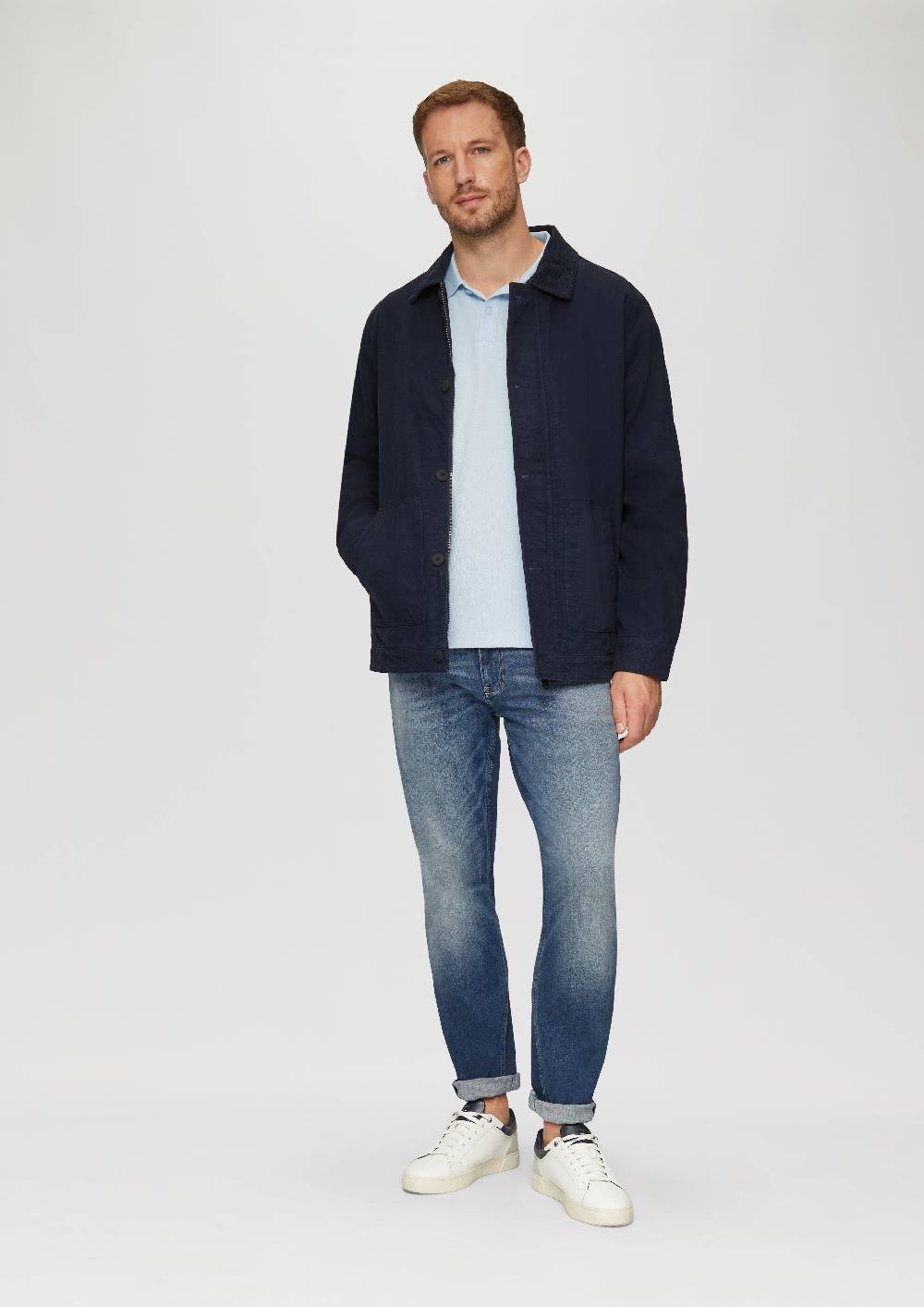 s.Oliver Poloshirt aus Baumwollpiqué Letzte 3 Tage