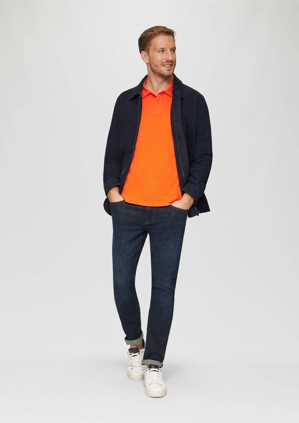 s.Oliver Poloshirt aus Baumwollpiqué Neueste Stile