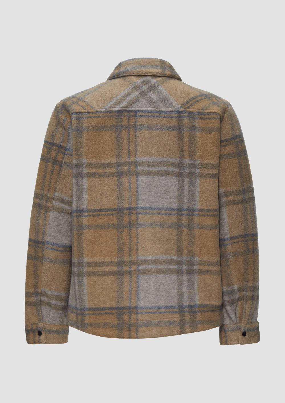 s.Oliver Karierte Hemdjacke aus Wollmix Letzte 2 Tage