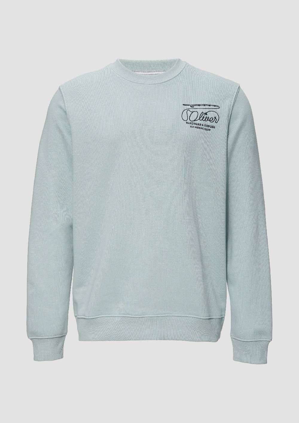 s.Oliver Sweatshirt mit Stickerei aus weichem Baumwollmix Bis zu 65% Rabatt