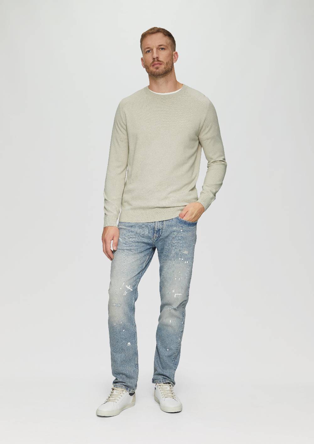 s.Oliver Strickpullover mit Raglanärmeln Super Rabatt