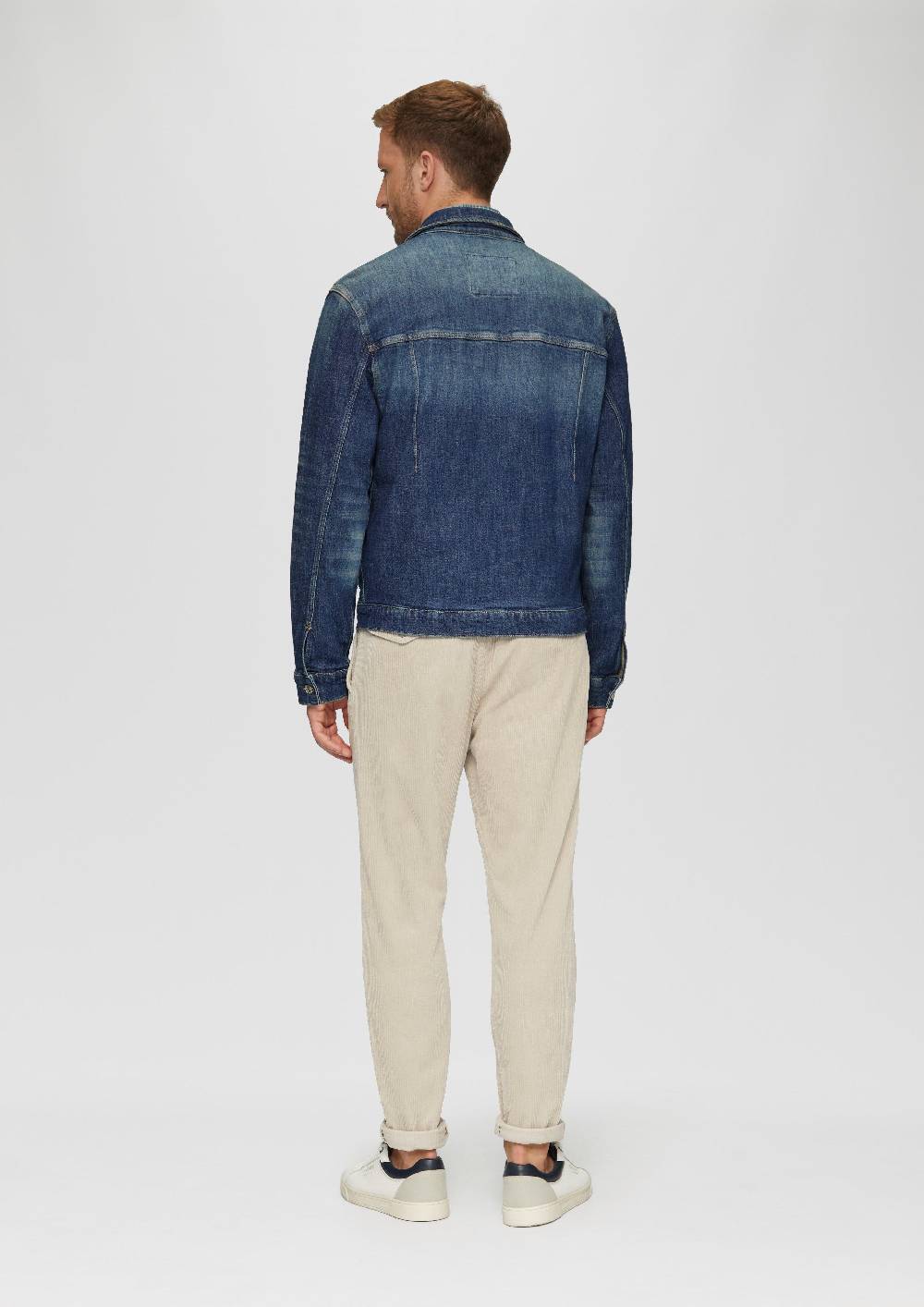 s.Oliver Jeansjacke aus Baumwollstretch Clearance-Verkauf