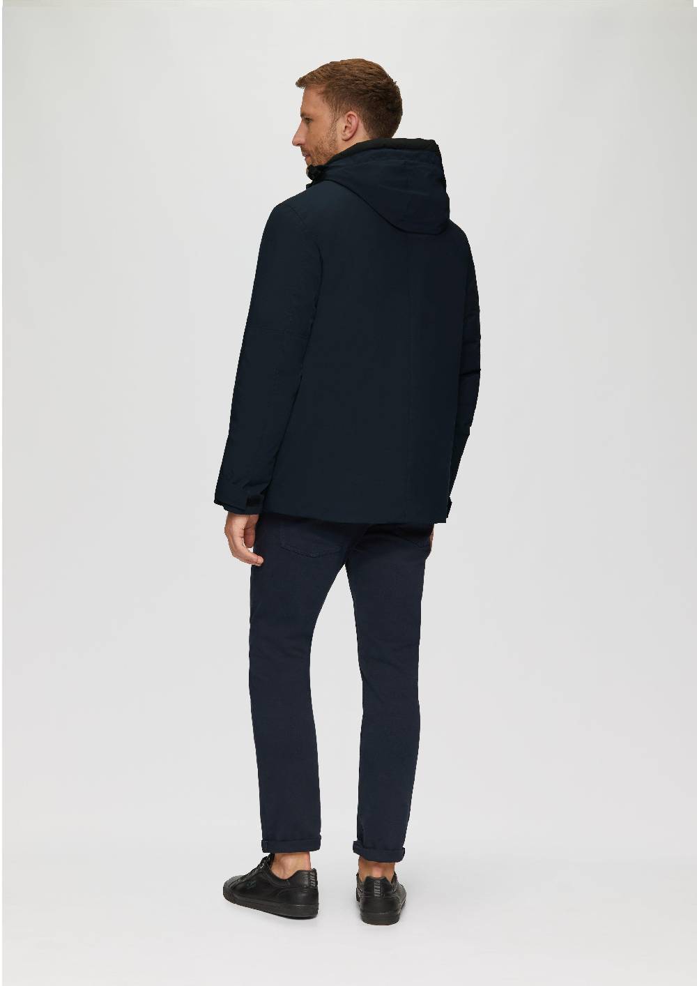 s.Oliver Wasserabweisende Jacke mit Kapuze und Zip-Details Begrenzt auf 3 Tage