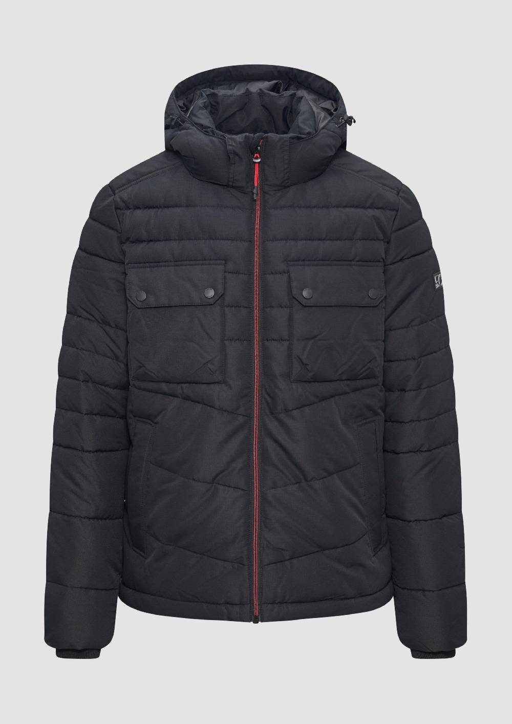 s.Oliver Gesteppte Jacke mit abnehmbarer Kapuze 50% Rabatt für begrenzte Zeit