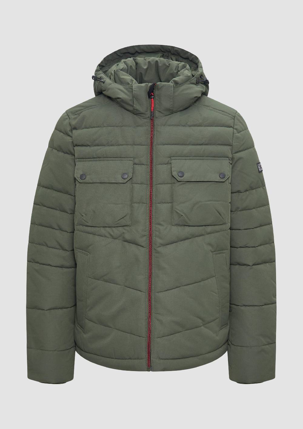 s.Oliver Gesteppte Jacke mit abnehmbarer Kapuze Rabatte dieses Monats