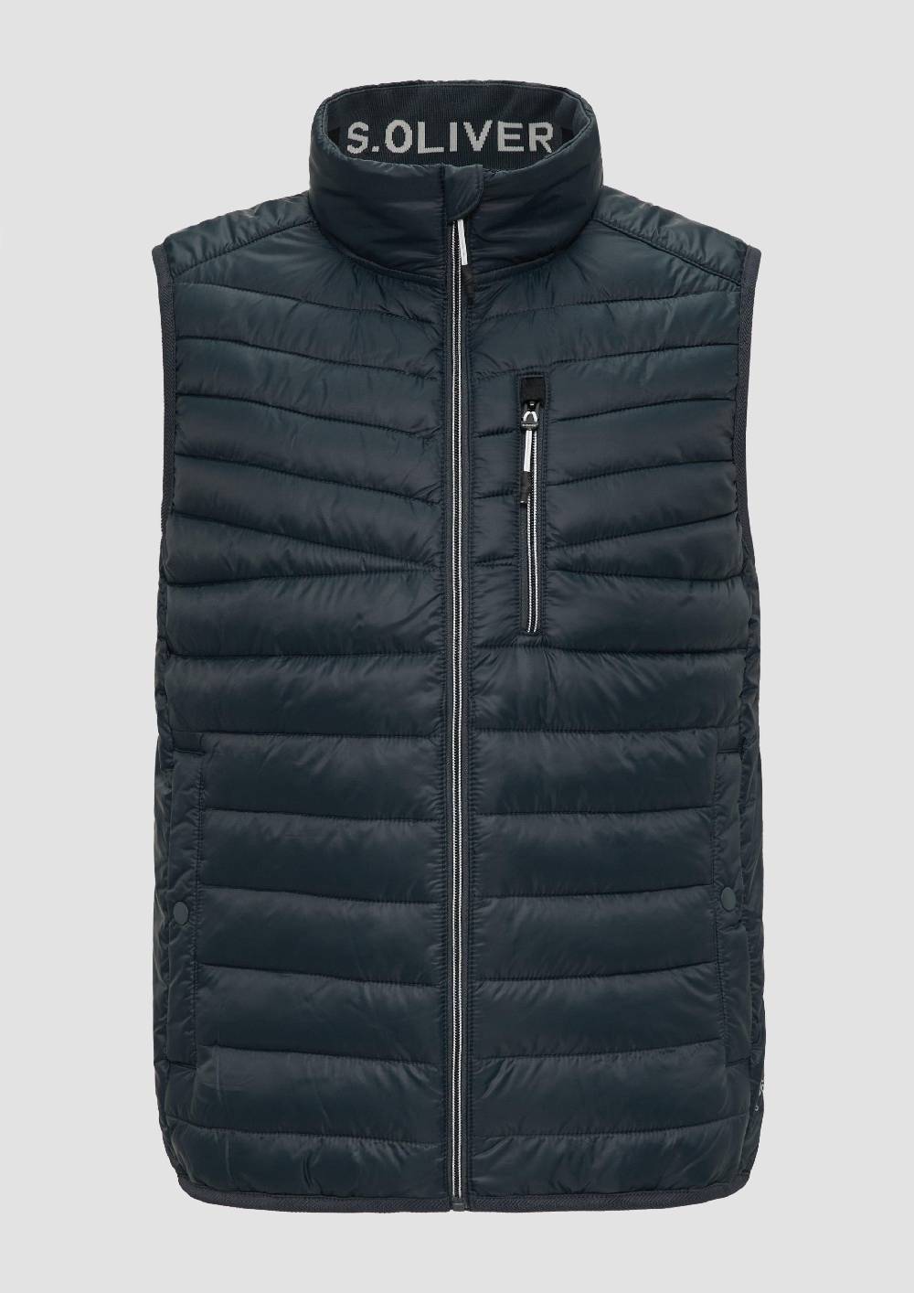 s.Oliver Leicht wattierte Steppweste aus recyceltem Polyester Angebote