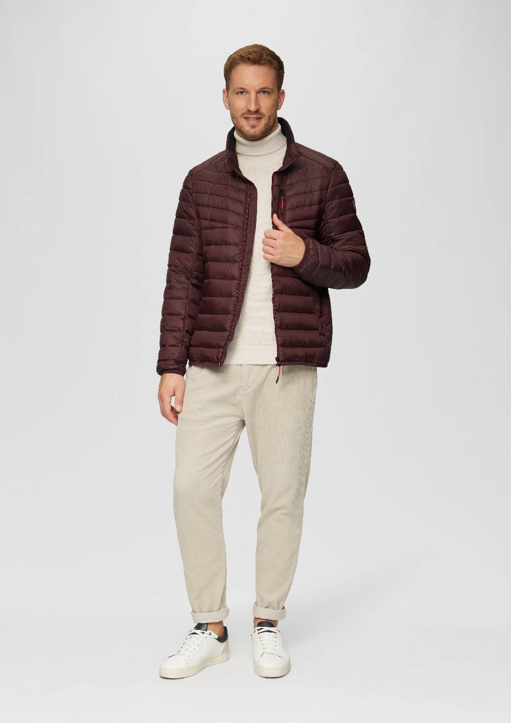 s.Oliver Leicht wattierte Steppjacke aus recyceltem Polyester Günstiger Verkauf