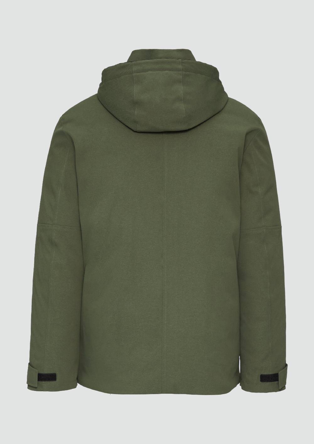 s.Oliver Wasserabweisende Twill-Jacke mit Kapuze und Zip-Details Limitierter Zeitrabatt