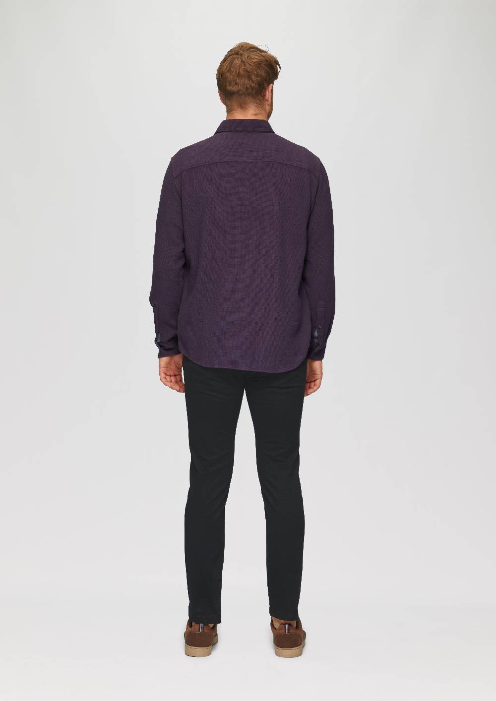 s.Oliver Regular Fit: Button-down-Hemd aus Strukturware Rabatt