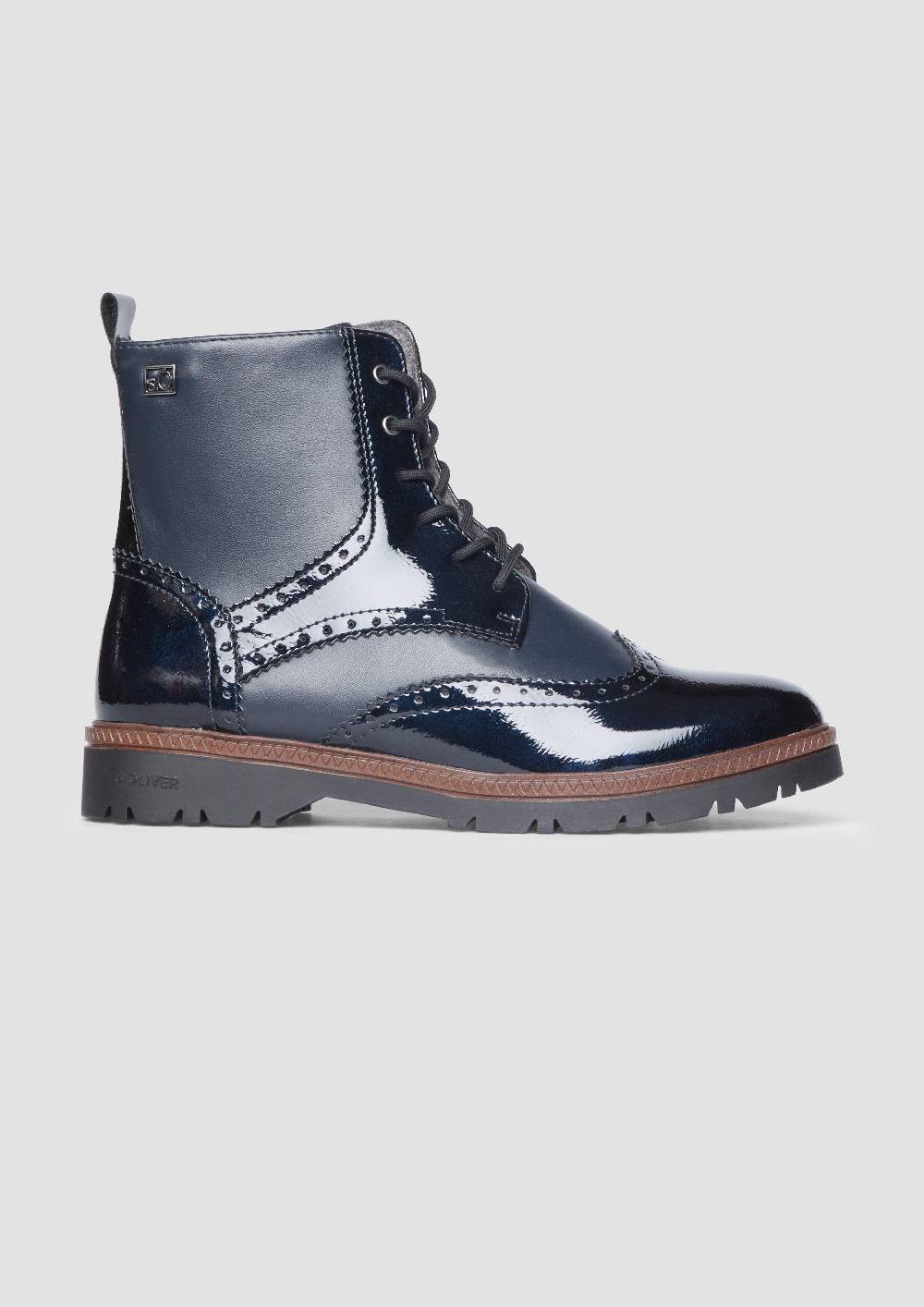 s.Oliver Stiefel mit Schnürung und Reißverschluss Saisonale Angebote