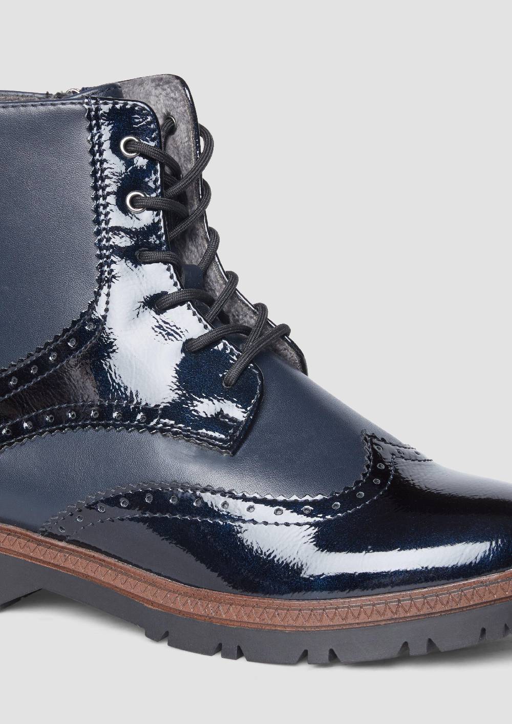 s.Oliver Stiefel mit Schnürung und Reißverschluss Saisonale Angebote