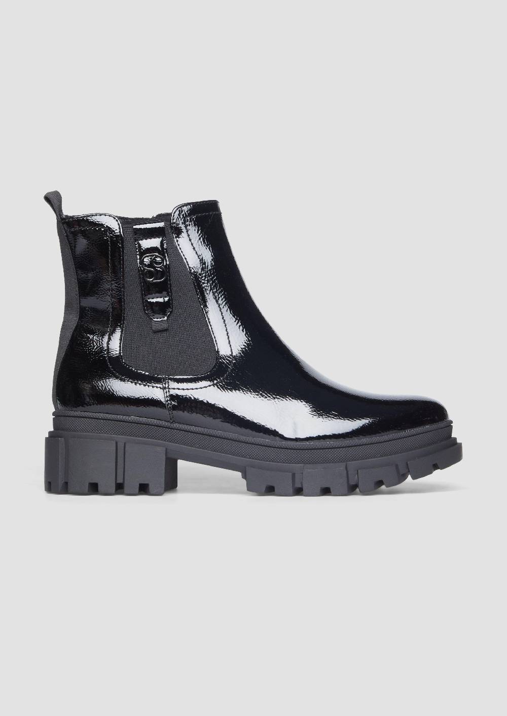 s.Oliver Chelsea Boots mit Logo-Detail Sonderangebote