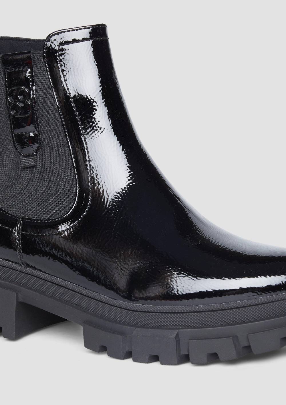 s.Oliver Chelsea Boots mit Logo-Detail Sonderangebote