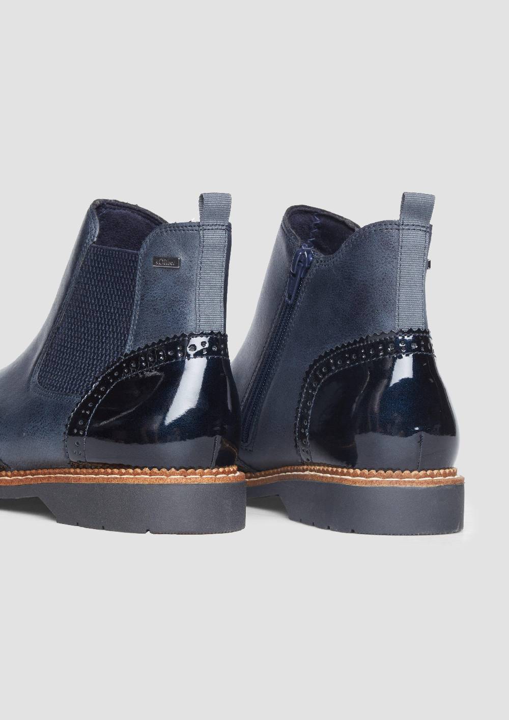 s.Oliver Chelsea-Boots aus Kunstleder Wochenangebot