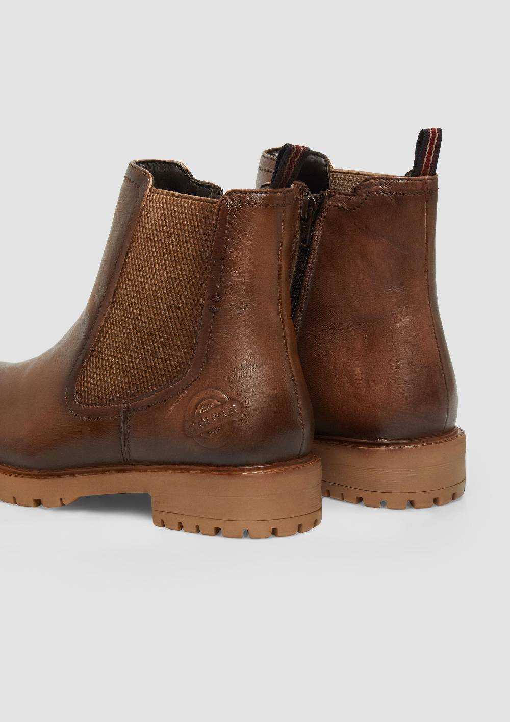 s.Oliver Chelsea Boots aus Schafsleder JETZT KAUFEN