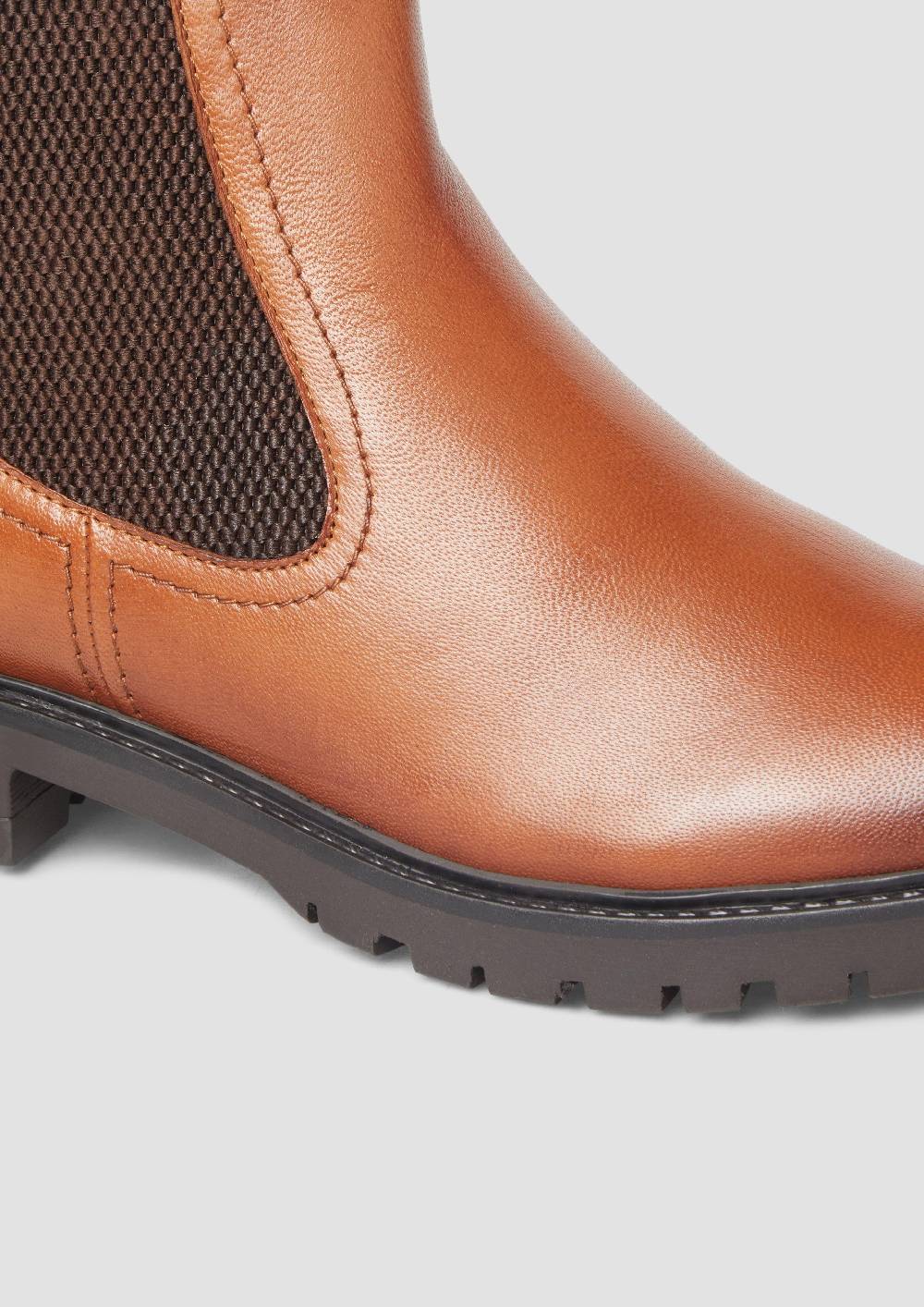 s.Oliver Chelsea Boots aus Schafsleder Neueste Stile