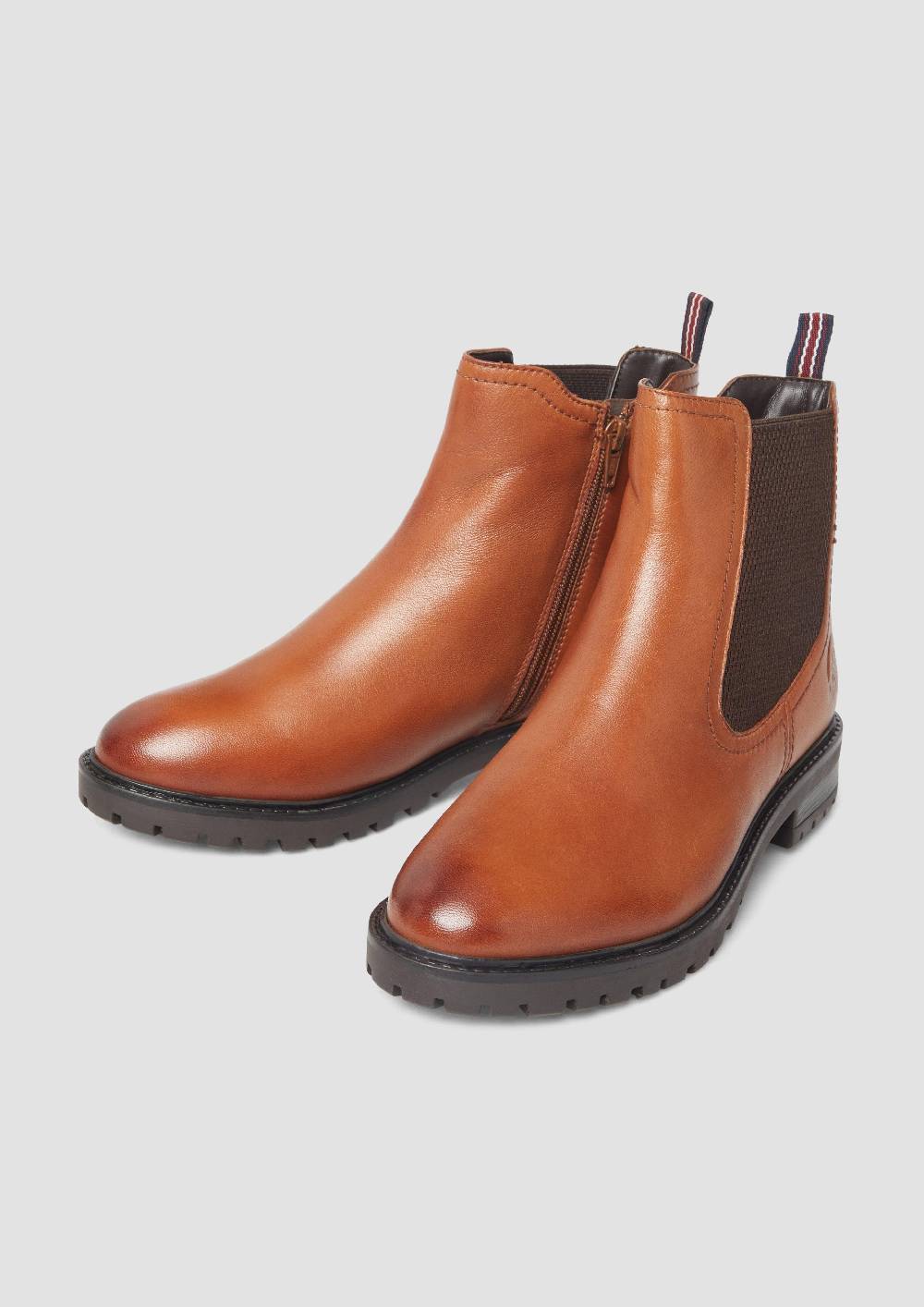 s.Oliver Chelsea Boots aus Schafsleder Neueste Stile