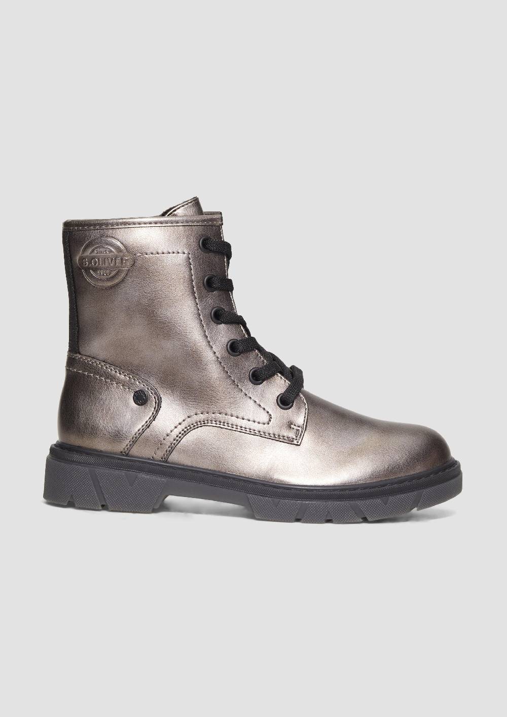 s.Oliver Stiefel mit Schnürung und Reißverschluss Discount Store für neue Produkte