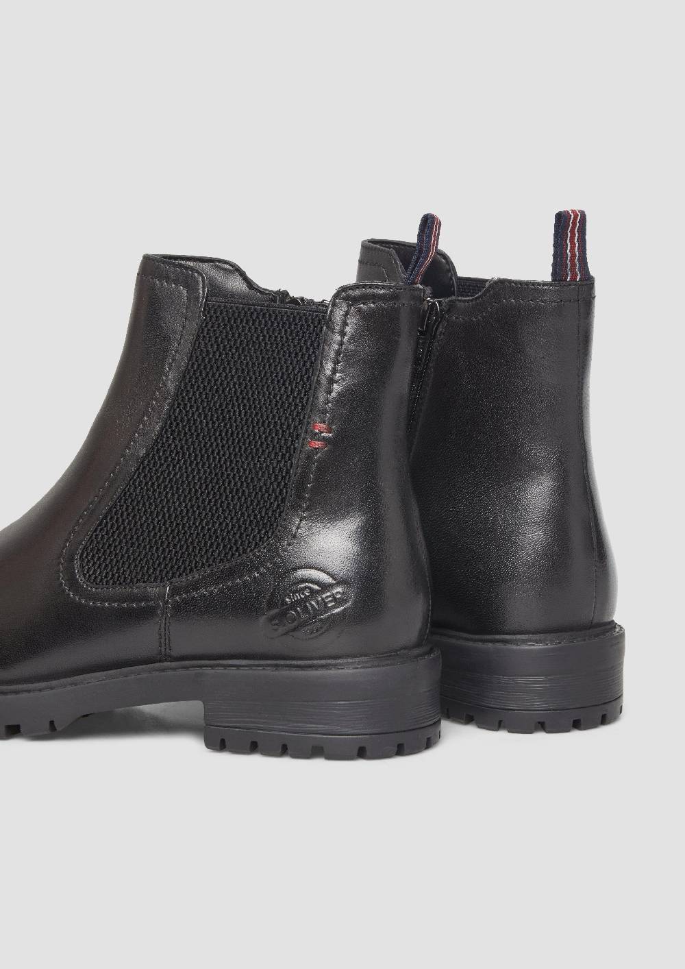 s.Oliver Chelsea Boots aus Schafsleder Fabrikladen