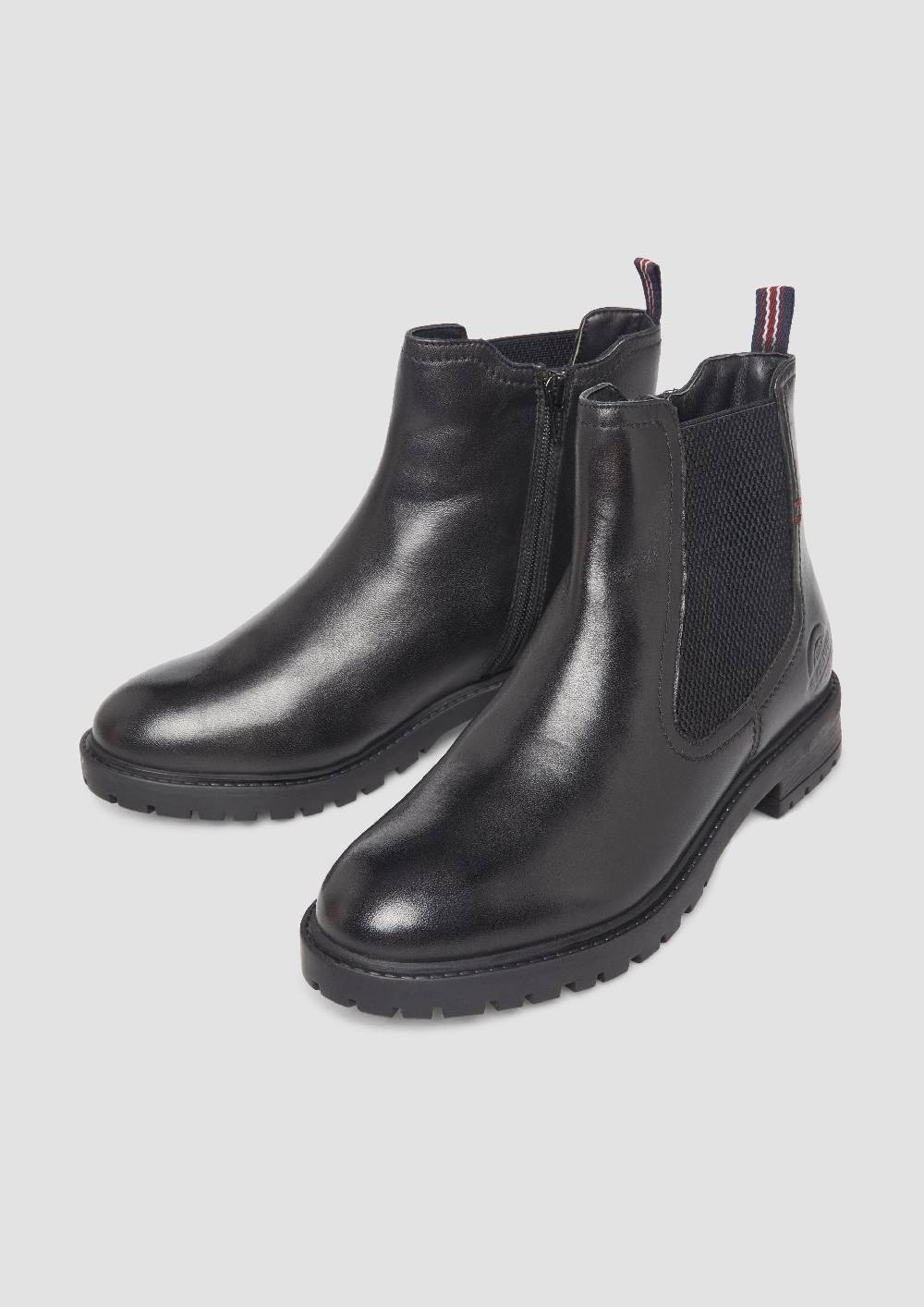 s.Oliver Chelsea Boots aus Schafsleder Fabrikladen
