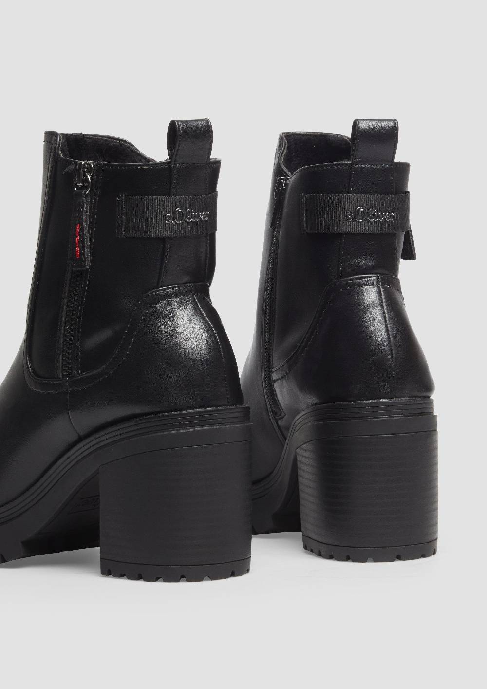 s.Oliver Stiefeletten mit Blockabsatz 50% Rabatt für begrenzte Zeit