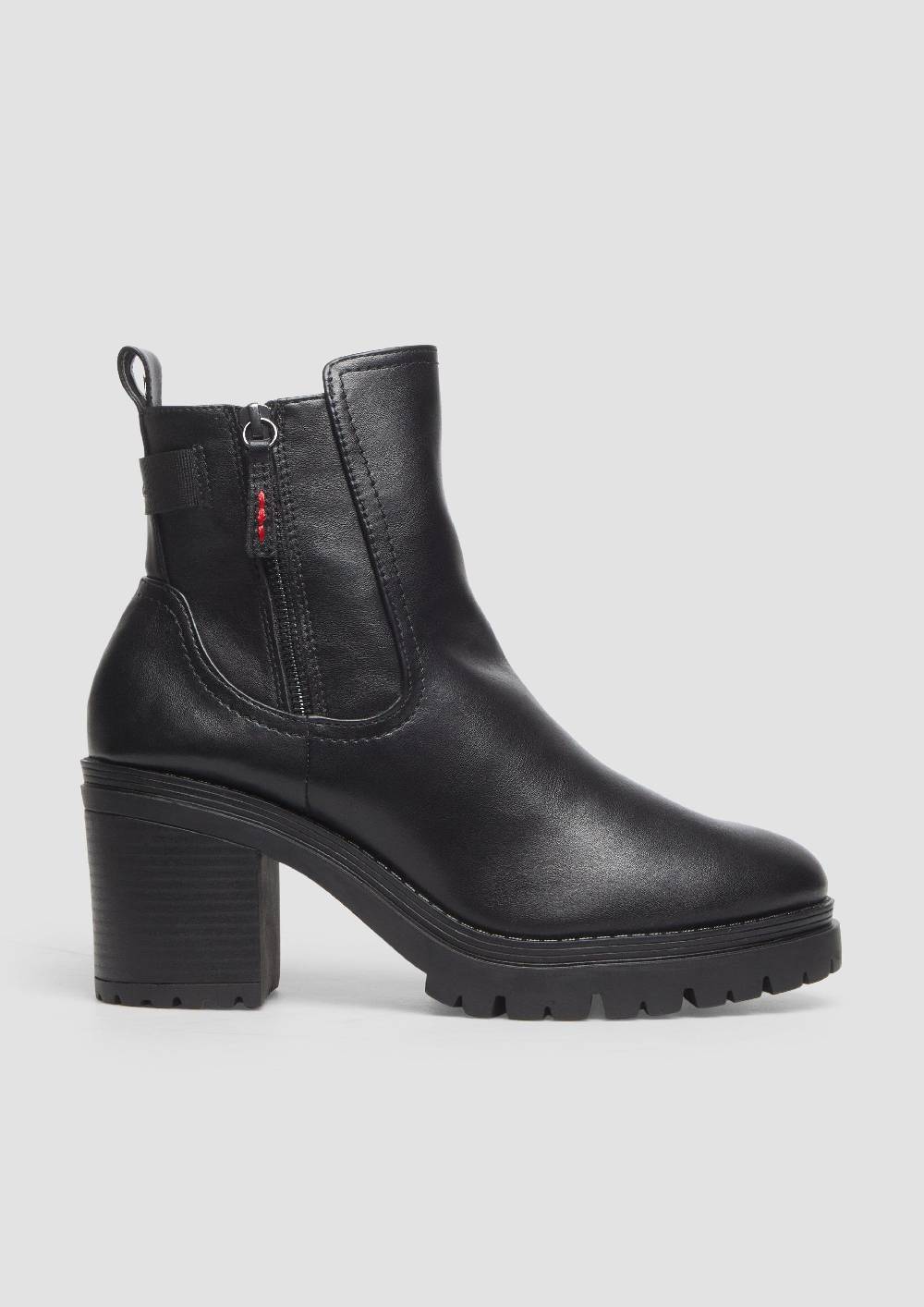 s.Oliver Stiefeletten mit Blockabsatz 50% Rabatt für begrenzte Zeit