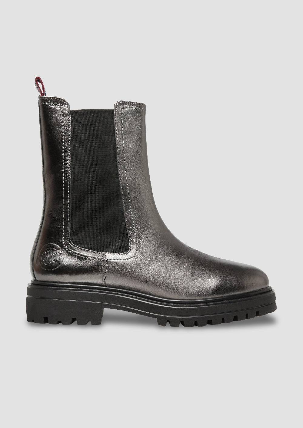 s.Oliver Chelsea Boots aus Glattleder 2025