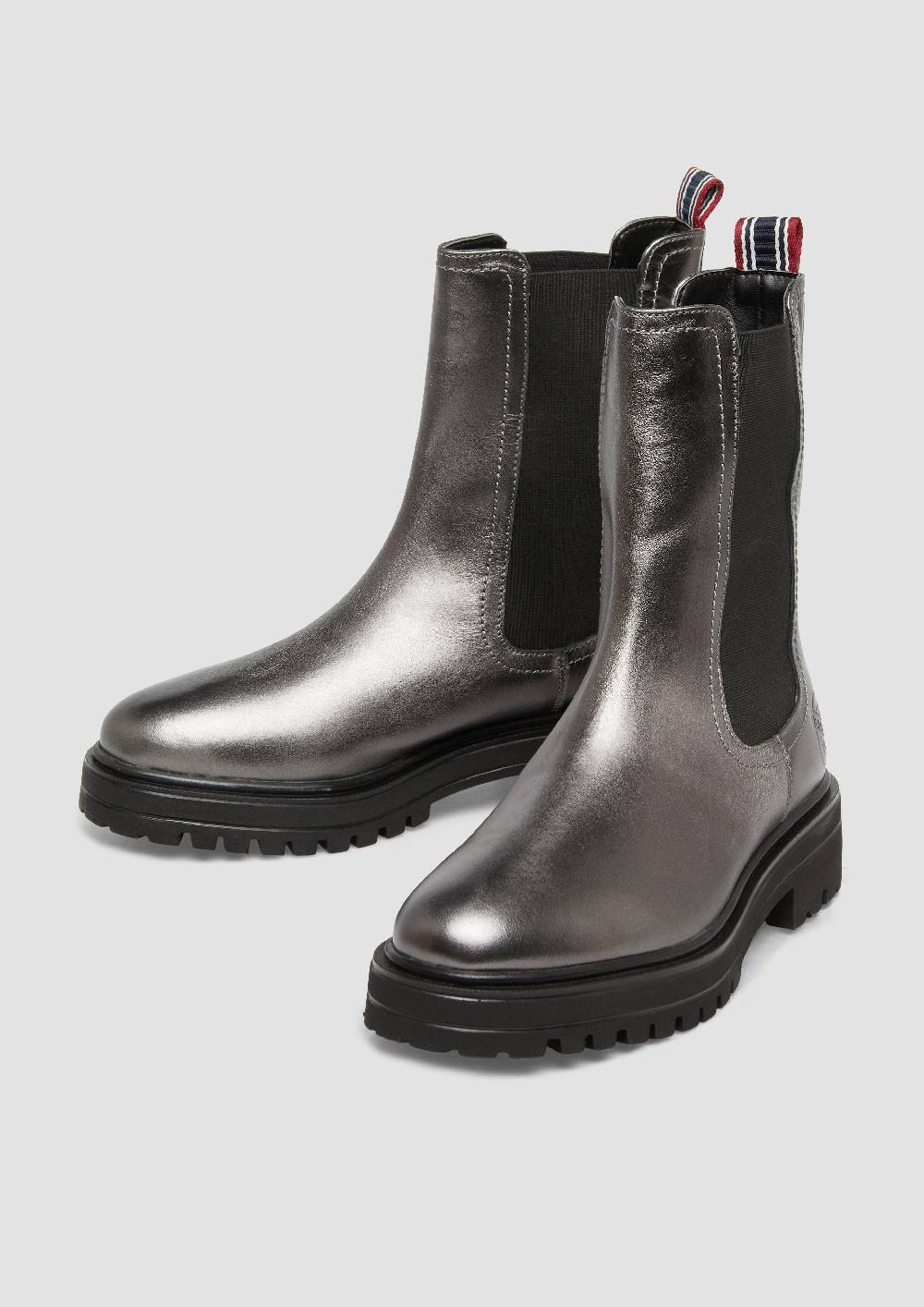 s.Oliver Chelsea Boots aus Glattleder 2025