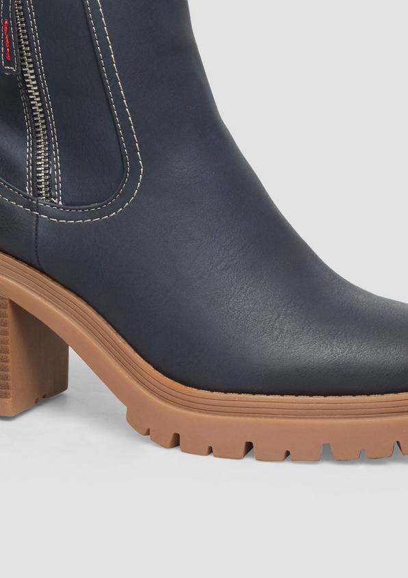 s.Oliver Stiefeletten mit Blockabsatz Kostenloser Versand