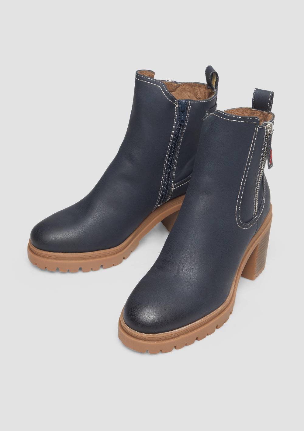 s.Oliver Stiefeletten mit Blockabsatz Kostenloser Versand